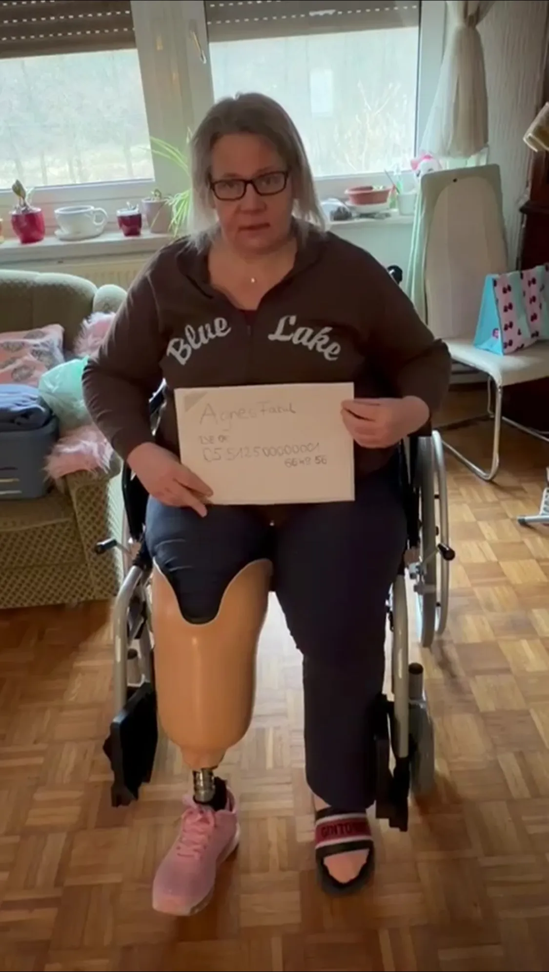 A cukorbeteg Ágnes lábát amputálni kellett 