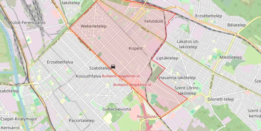 Baleset történt Budapesten