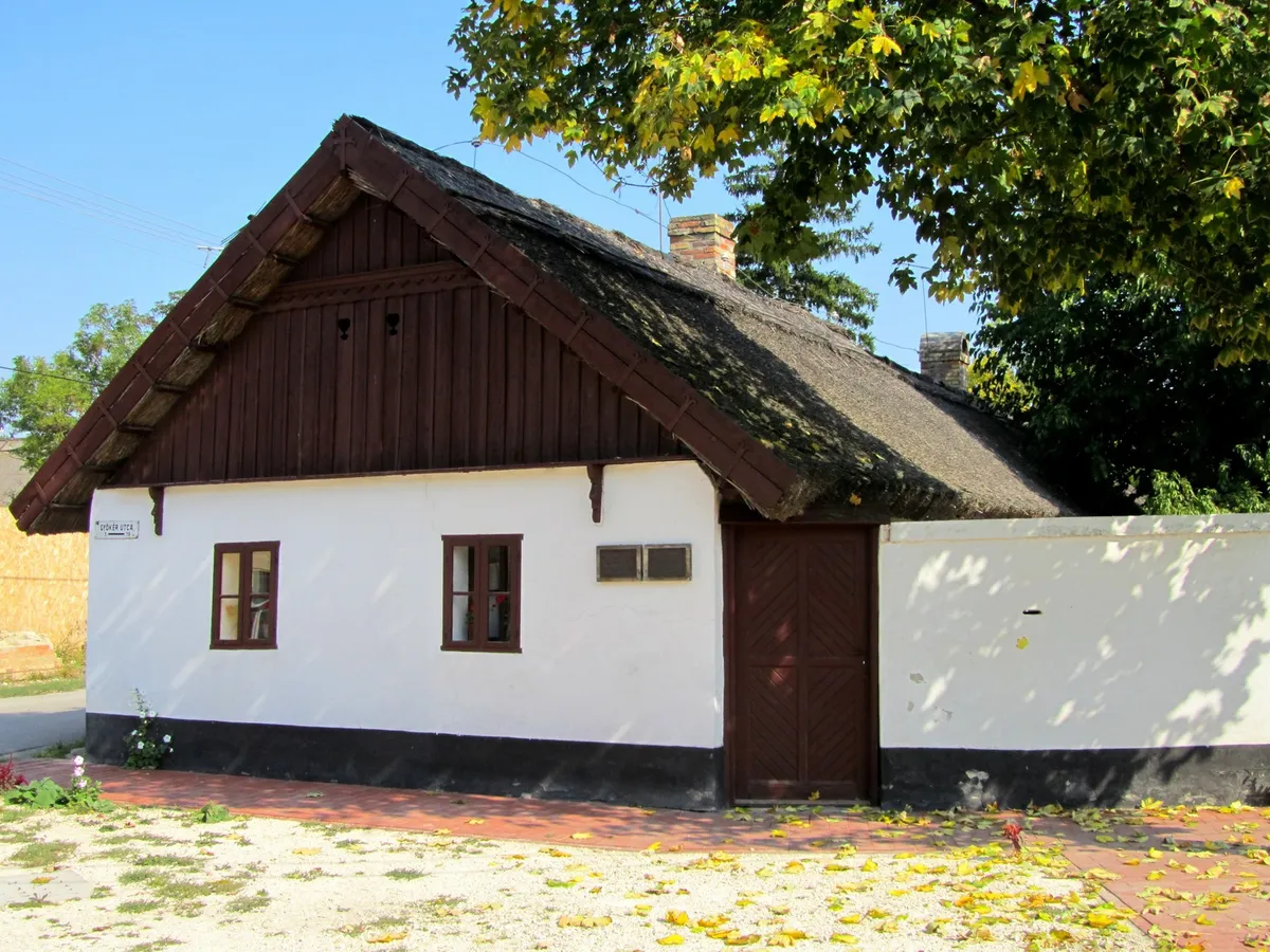 Skanzen épület a csongrádi Belsővárosból.