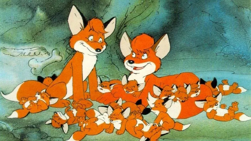  Valentin-napi mese kvíz: Vuk és családja a rajzfilmből.