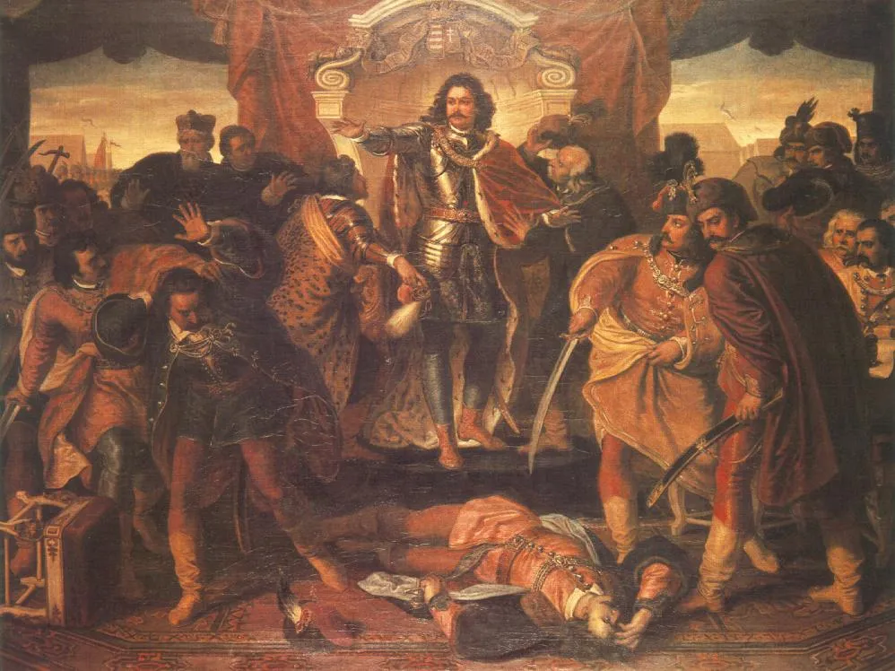 Than Mór festménye az Ónodi országgyűlésről.