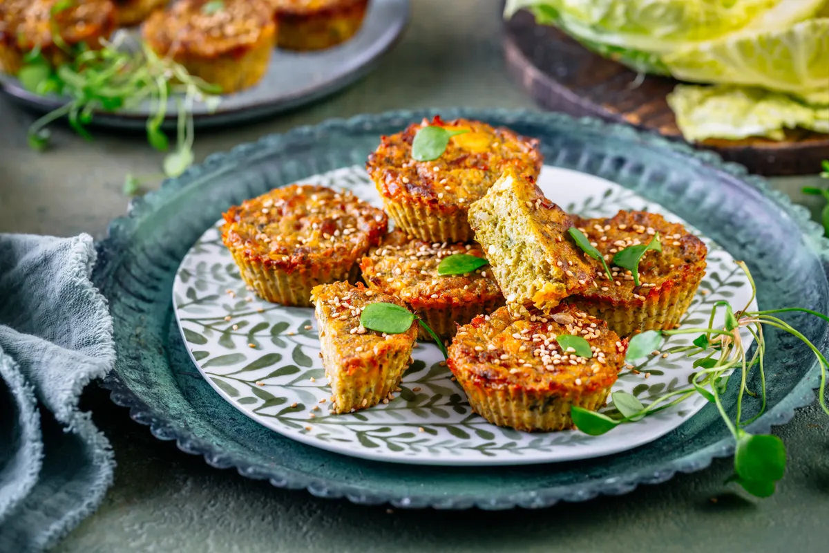 Diéta alatt készített rostban gazdag étel.