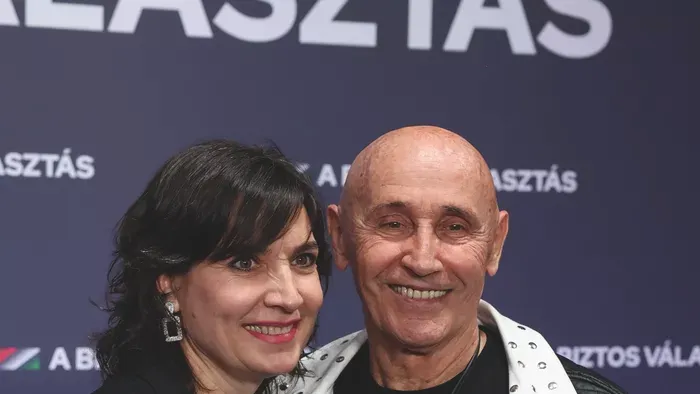 Pataky Attila és felesége, Orsolya