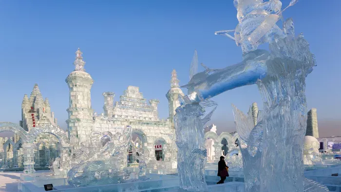 Hó- és jégszobrok – Különleges művészet a fagy birodalmában