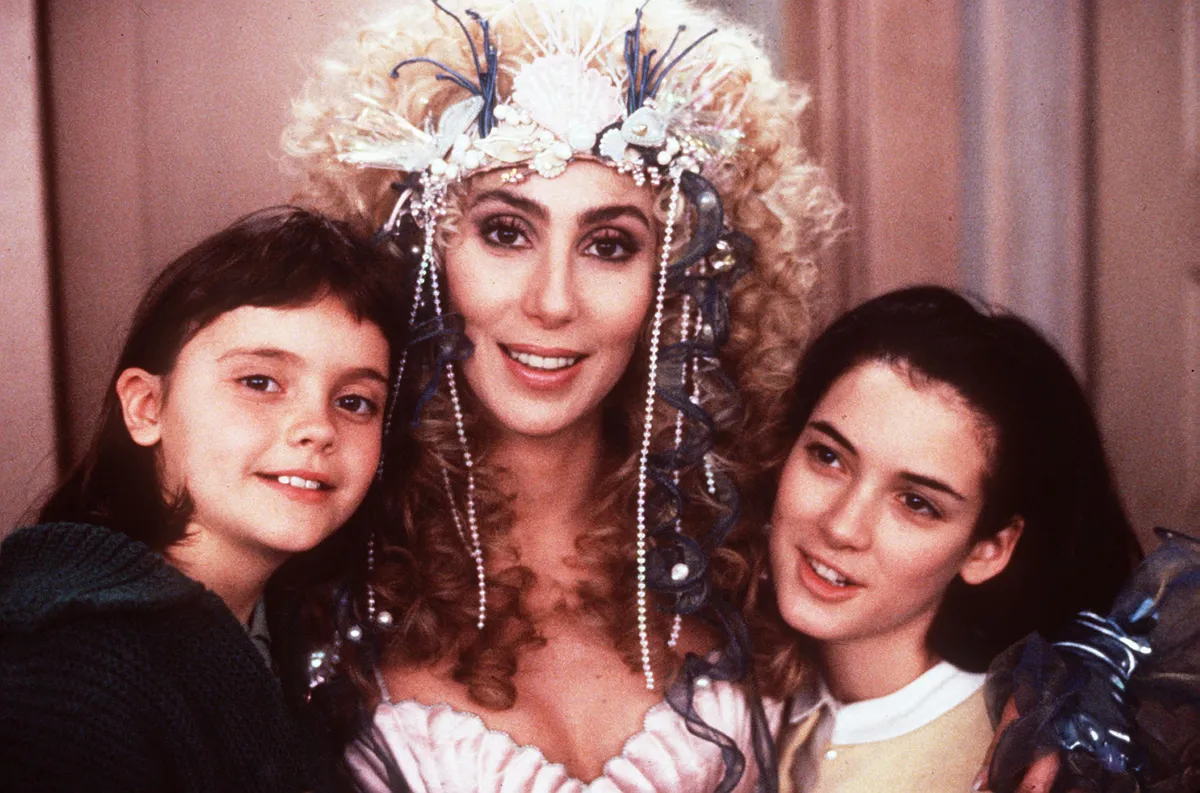 Christina Ricci, Cher és Winona Ryder a Sellők című filmben.