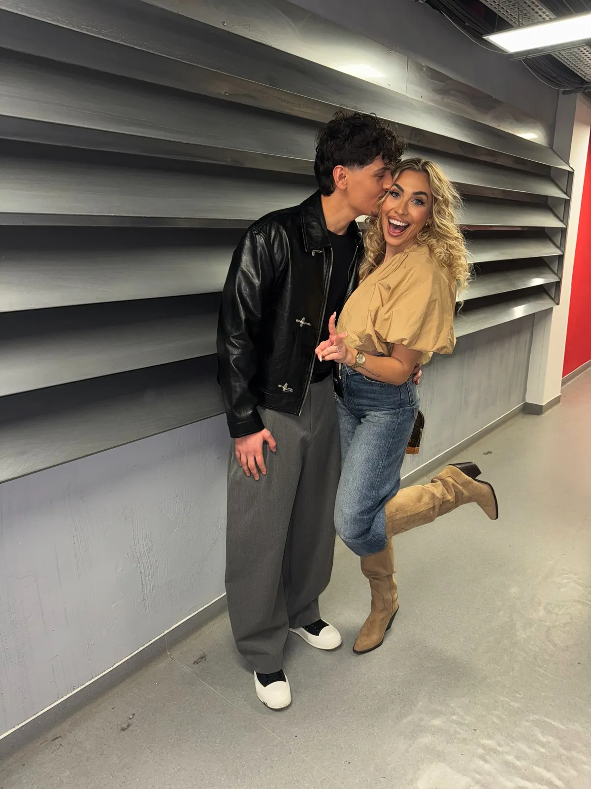 Bódi Hunor és párja