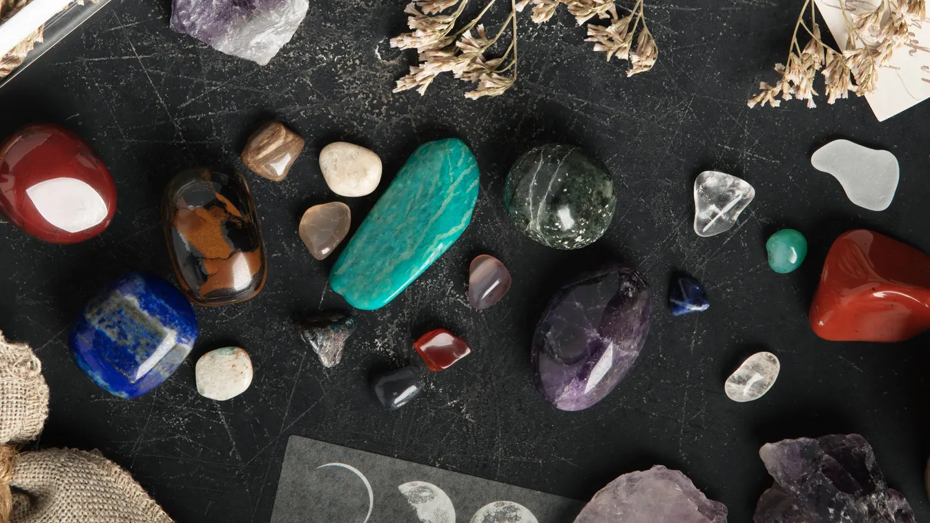 Elektroszmogtól védő színes kristályok