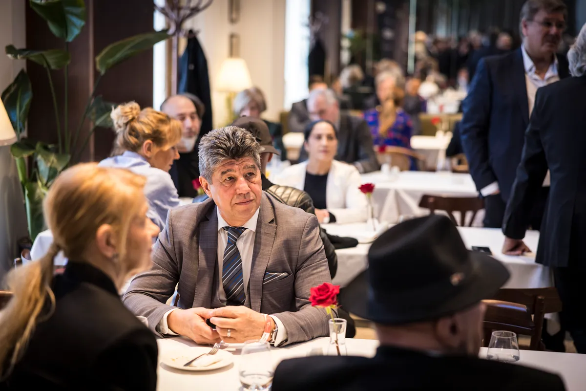 Nemcsák Károly is eljött Orbán Viktor évértékelőjére.