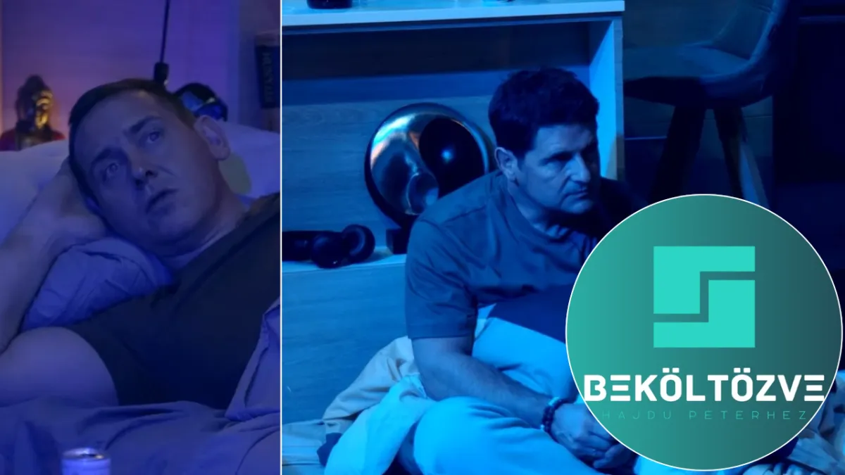 Hajdú Péter és Monár Gusztáv késő estig beszélgettek a műsor felvételén 