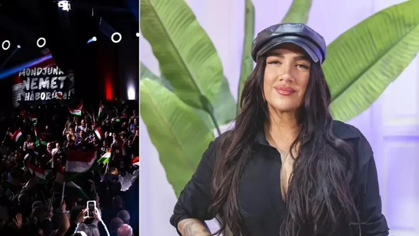 Tóth Gabi az esztergomi Háborúellenes Gyűlésen: "A miniszterelnök úr mindig jó pár lépéssel előttünk jár"