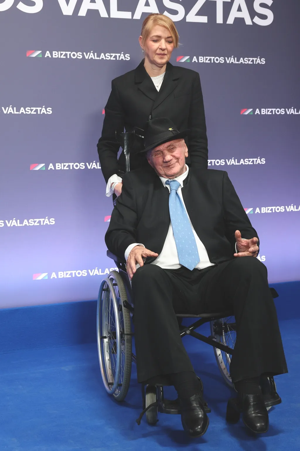 Koncz Gábor Kossuth-díjas színművész Orbán Viktor évértékelőjén