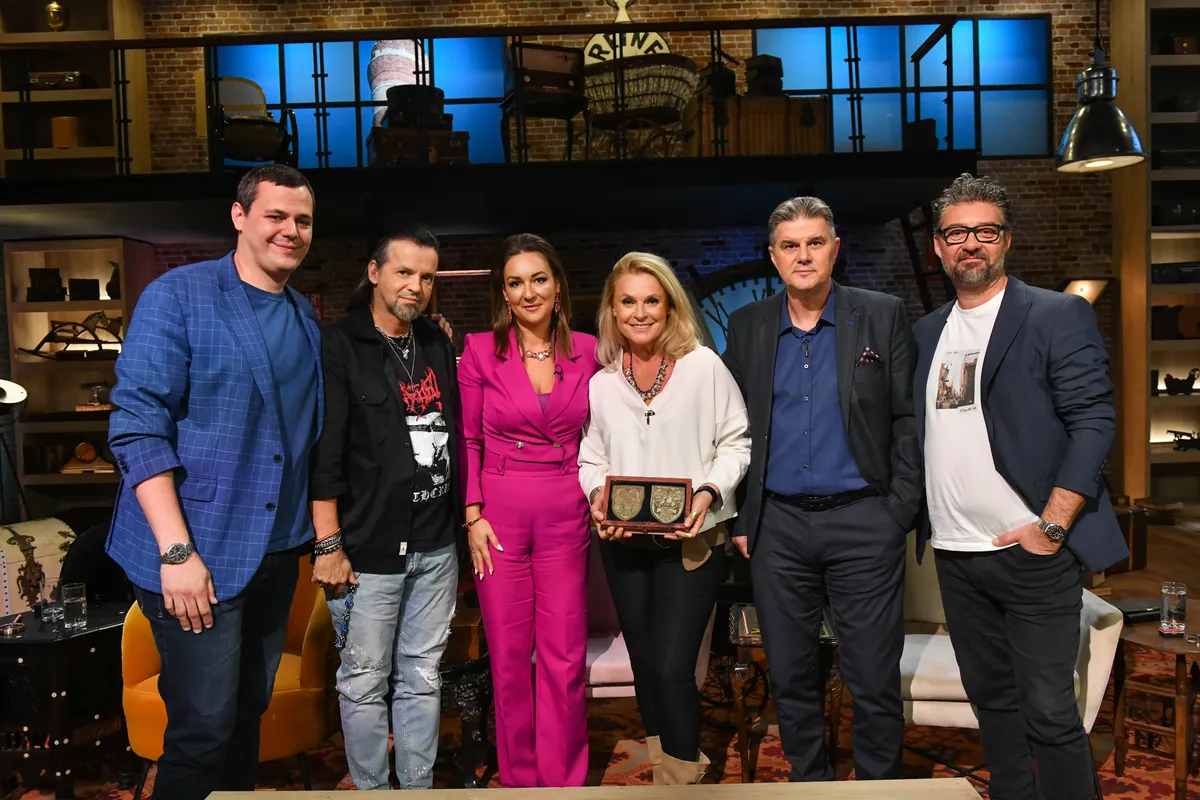 A Kincsvadászok sztárjai nagyon örültek Hegyi Barbarának.