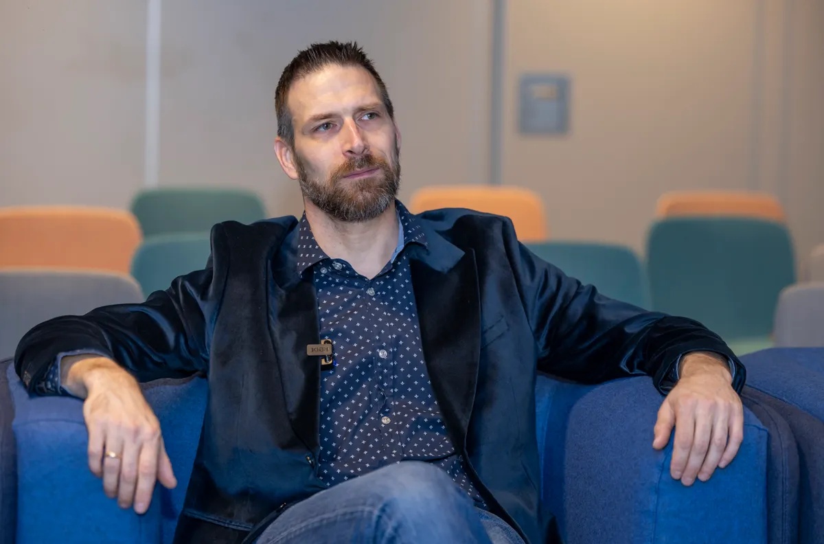 Makranczi Zalán a sajtóeseményen