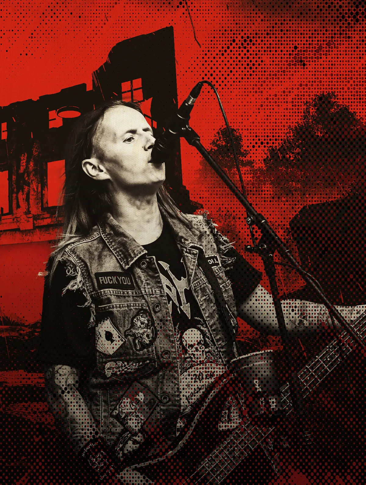 Csövi bekötött kézzel is színpadra áll.