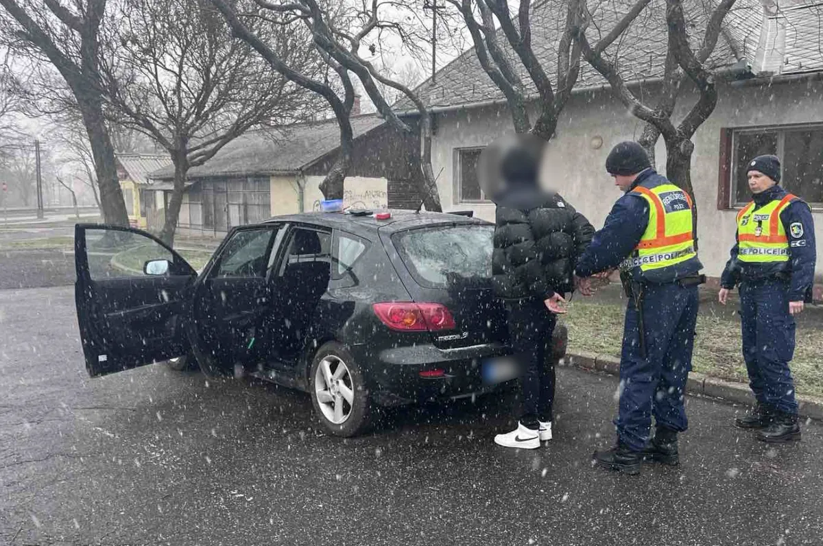 Ittas sofőrt kaptak el a rendőrök 