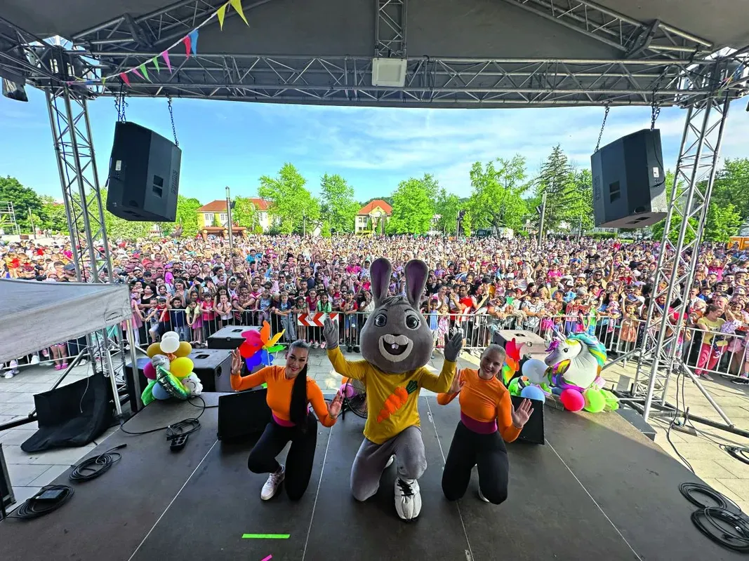 Brandnyúl egy fellépésén