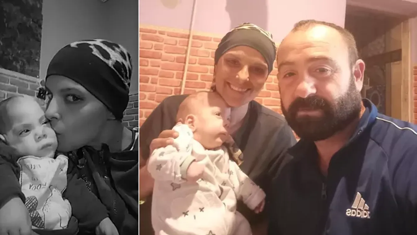 „Szörnyen nehéz most” -  a rákban elhunyt Erika 9 hónapos, vízfejű kisfiát hagyta félárván
