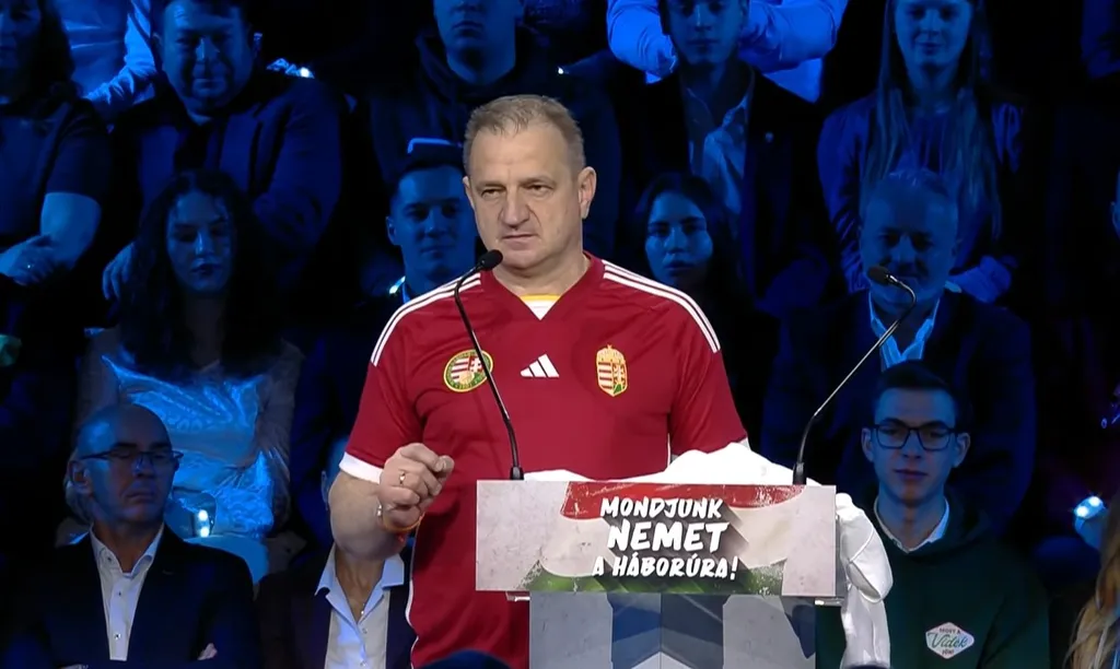 Háború ellenes Gyűlés HEGY Esztergom 2026.02.28.
Erős Gábor