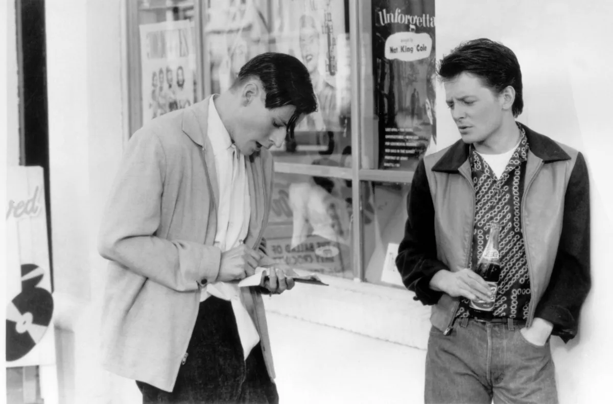 Archival Filmstills Crispin Glover Michael J Fox