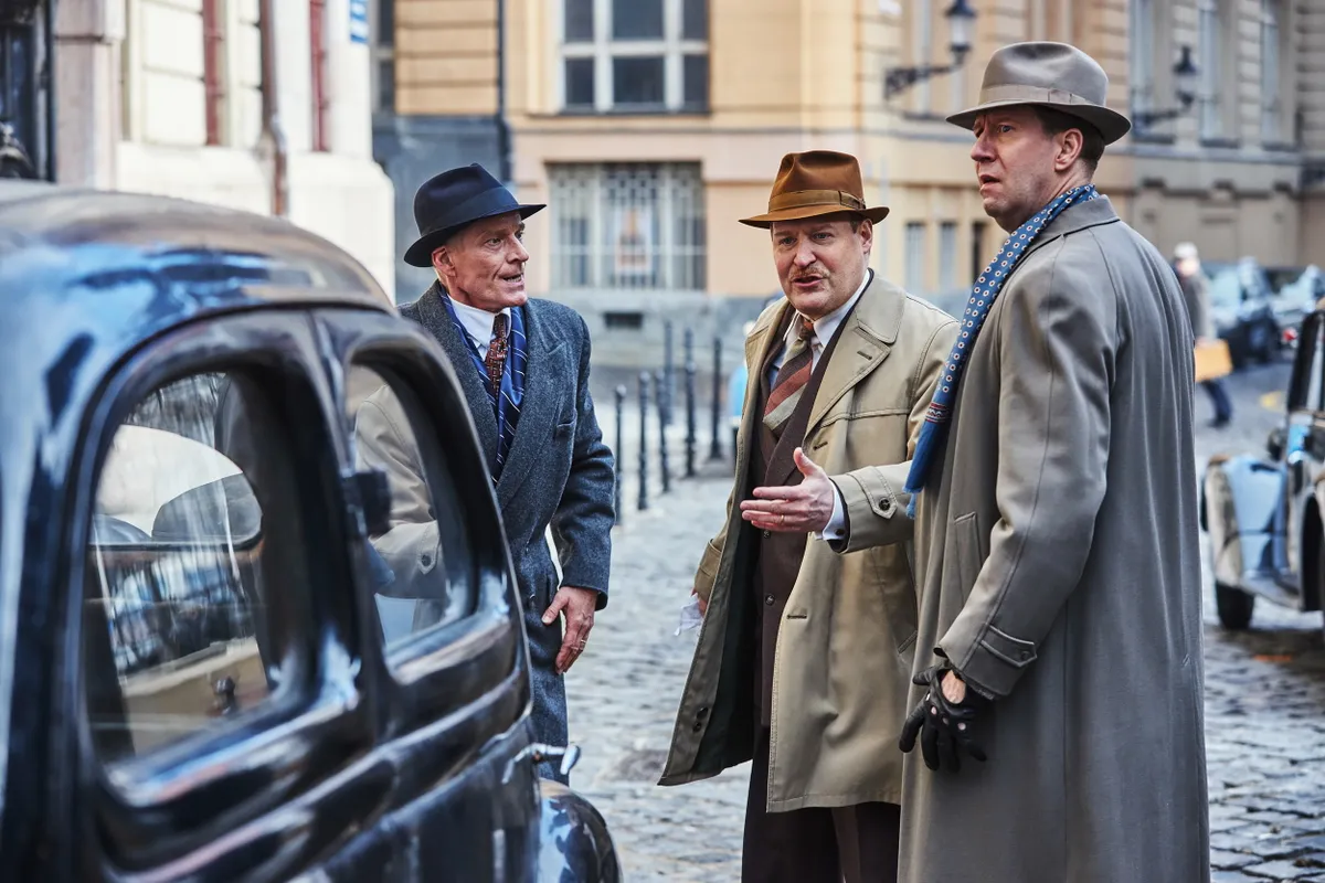 Jelenetkép A svéd kapcsolat című filmből.