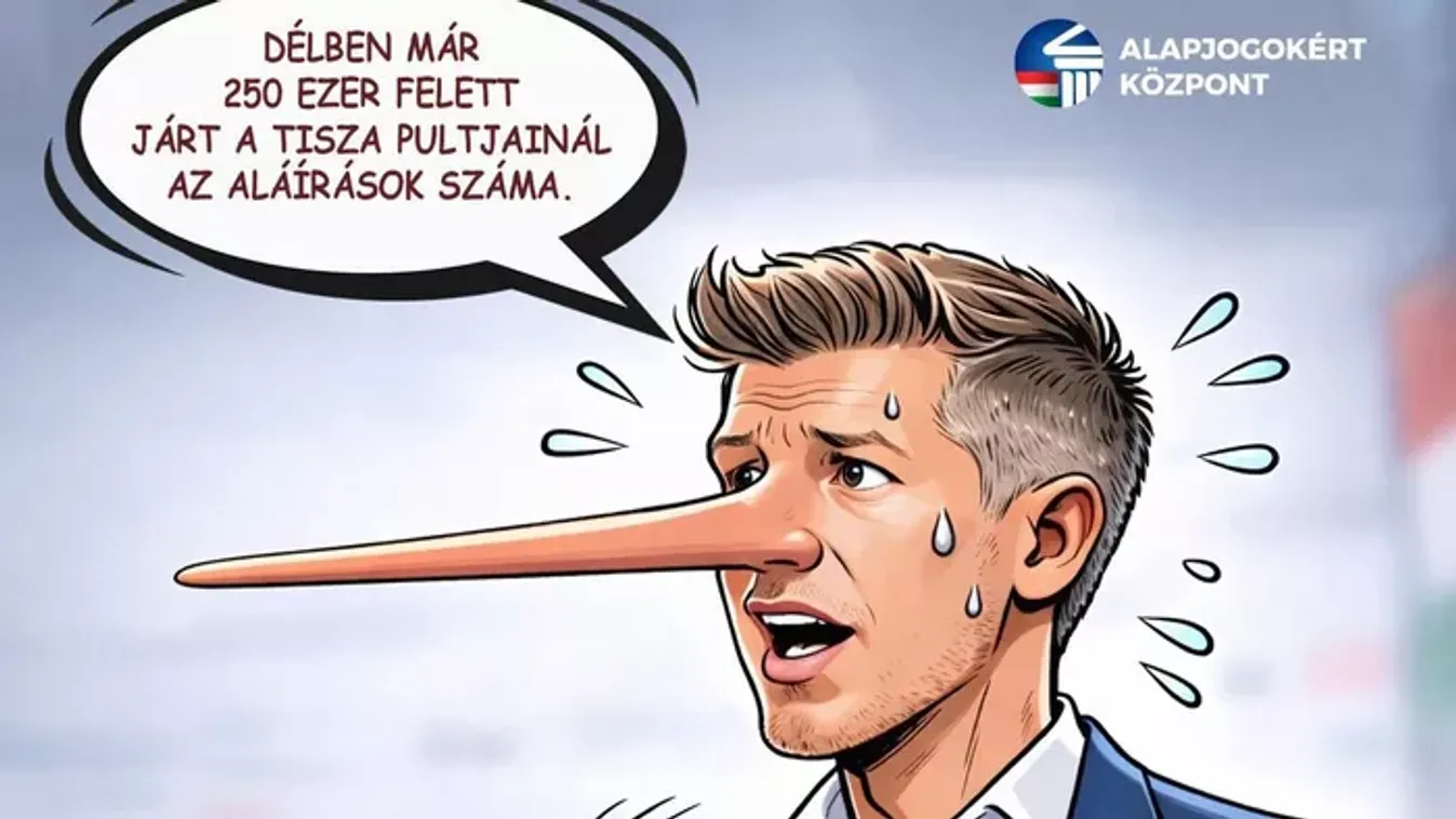 Árad a kamu: Magyar Péter hatalmasat hazudott az aláírásgyűjtésről