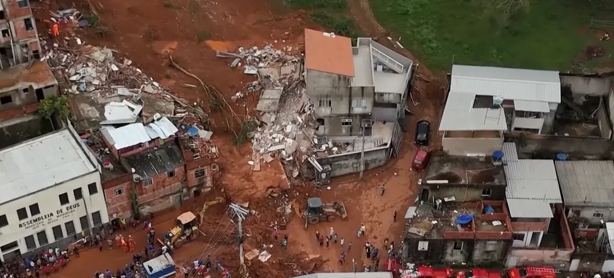 Földcsuszamlások pusztítanak Brazíliában 