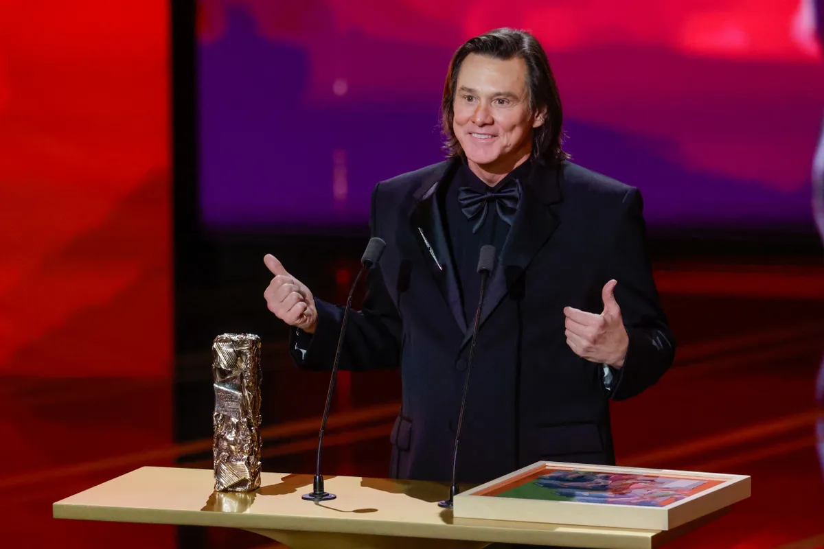 Jim Carrey 51ème cérémonie des César à l'Olympia à Paris