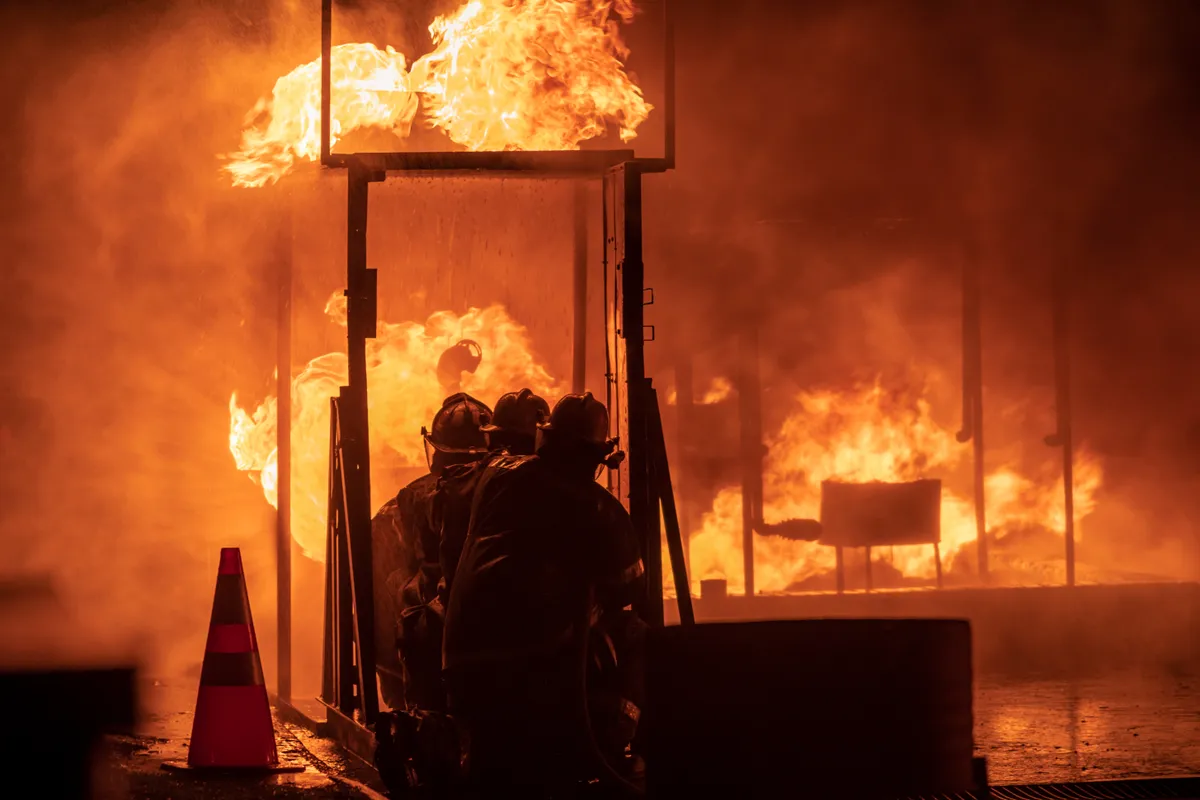 Égett az üzemanyagtartály Krasznodárban