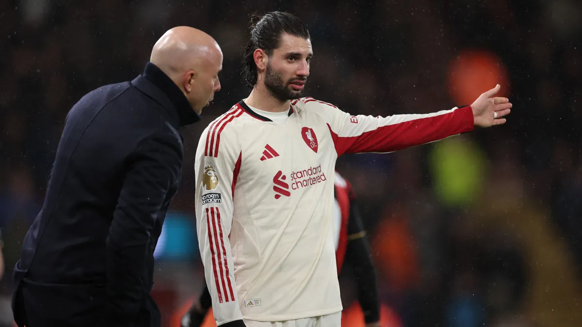 Arne Slot Szoboszlai Dominik miatt felkapta a vizet a Brighton-Liverpool mérkőzés előtt