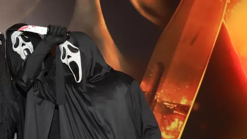 A Sikoly film premierje mindenkit lenyűgözött: jelmezes gyilkosok várták a sztárokat