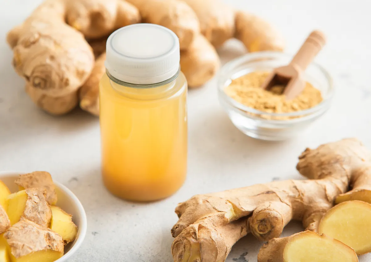 Gyömbér shot készítés