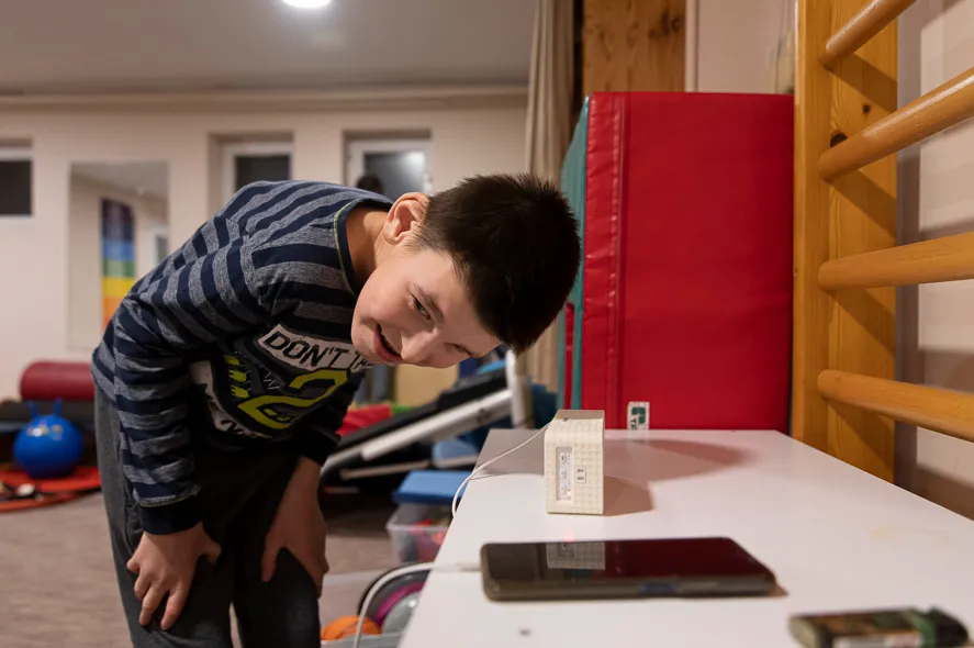 Levi súlyos fogyatékkal és autizmussal él