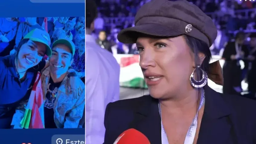 Tóth Gabi és Papp Máté Bence együtt álltak ki a béke mellett