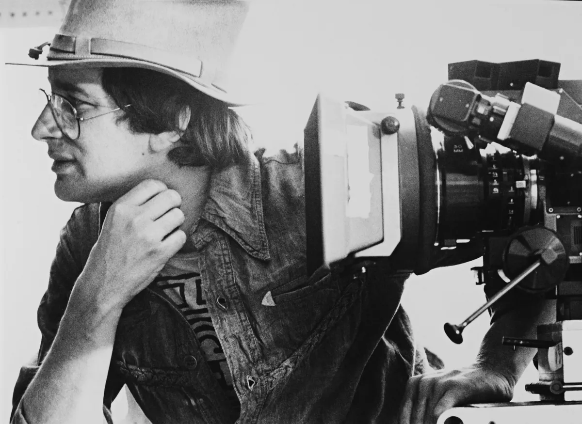 Steven Spielberg a Harmadik típusú találkozások idején.