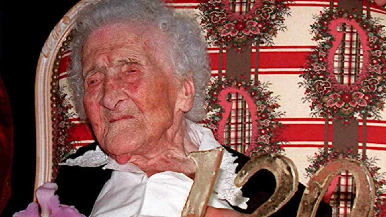 Jeanne Louis Calment a világ legöregebb embere.