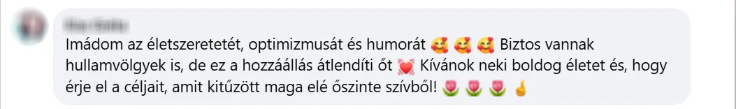 Ilyen kedves üzeneteket kapott Fanni 