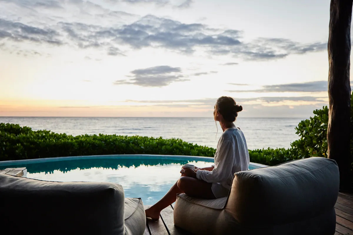 A horoszkóp szerint meggazdagodott nő a mesés otthonában.
