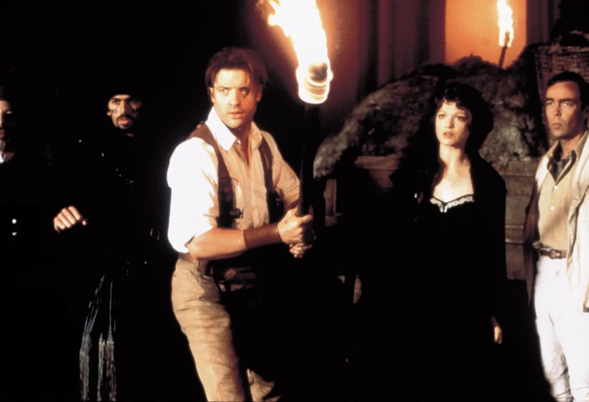1999 - The Mummy - Movie Set. Brendan Fraser Rachel Weisz