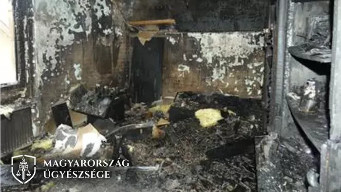 Gyógyszereket vett be, majd felgyújtotta a házat egy férfi