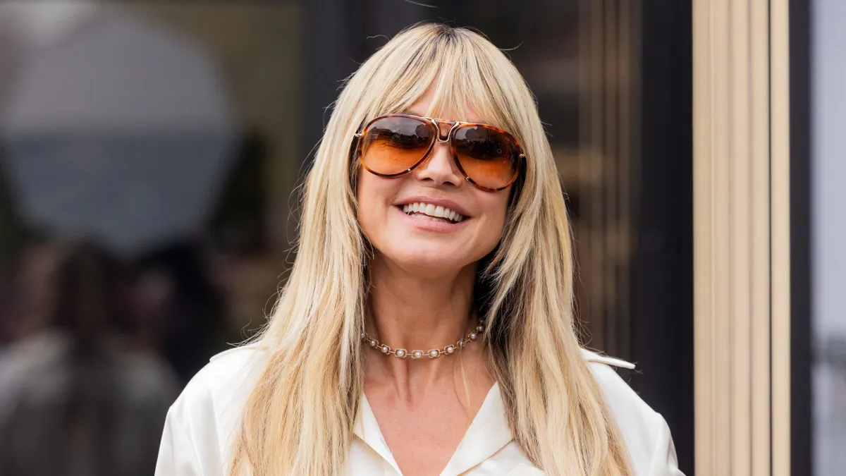 Heidi Klum teljes inkognitóban ment egy fesztiválra.