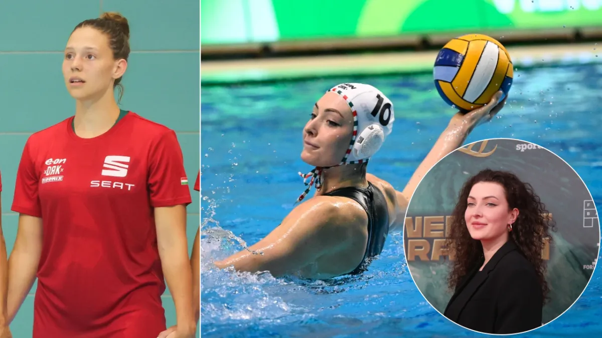 Rybanska Natasa és Golopencza Szonja a női vízilabda Eb legszebb játékosai között