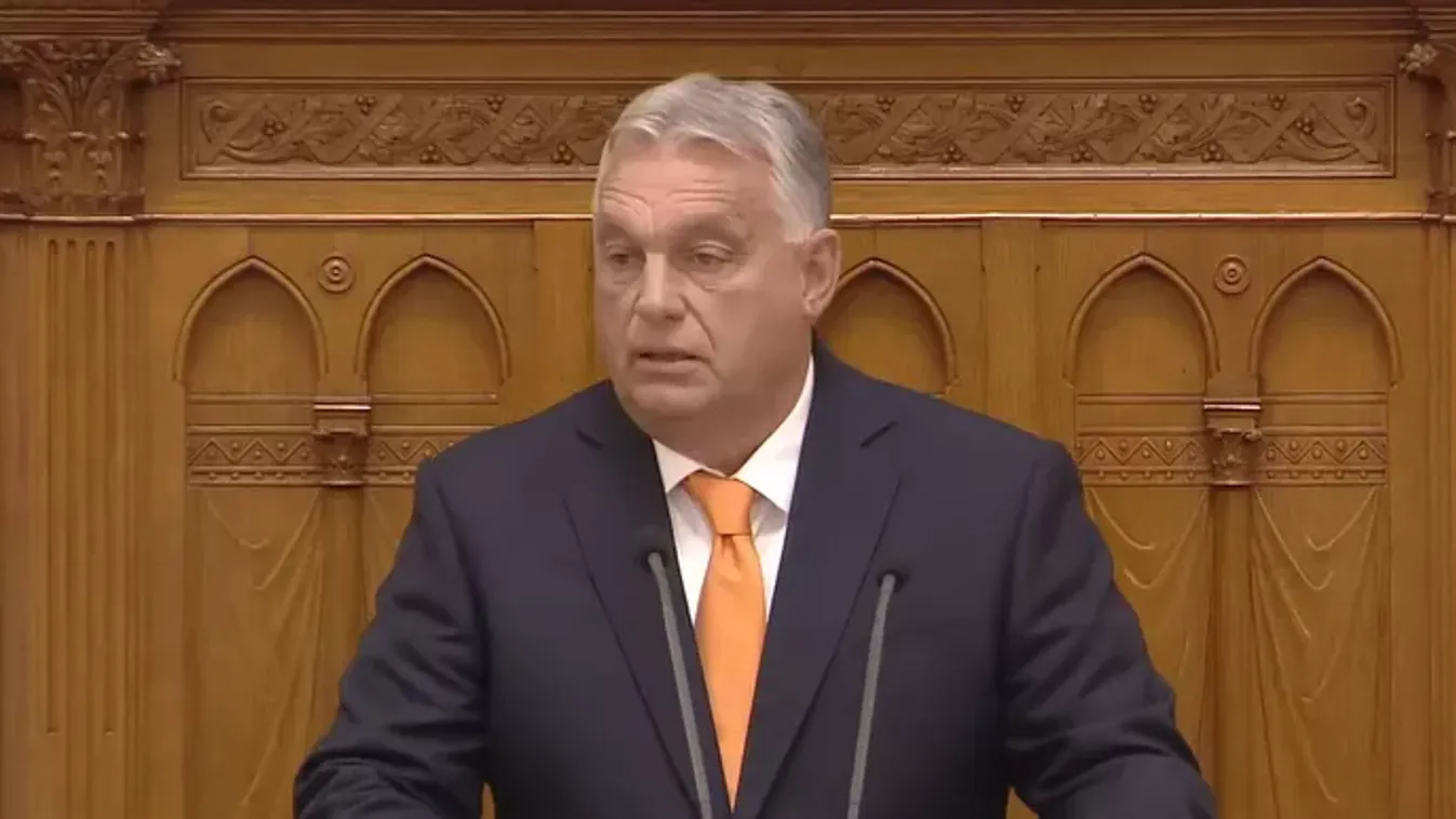 Orbán Viktor a Parlamentben: Nem engedünk semmilyen zsarolásnak