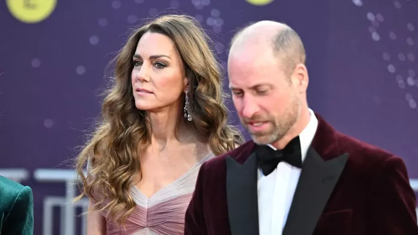 Szájról olvasó buktatta le Vilmos herceget: ezzel a 3 szóval figyelmeztette Katalin hercegnét a BAFTA-gálán