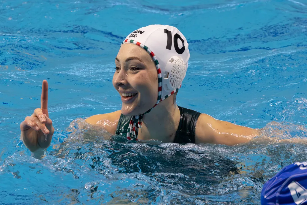 Budapest 20260121 Vízilabda 2026 nõk nõi felkészülési válogatott mérkõzés edzõmérkõzés Magyarország Görögország Fotó Árvai Károly Nemzeti Sport