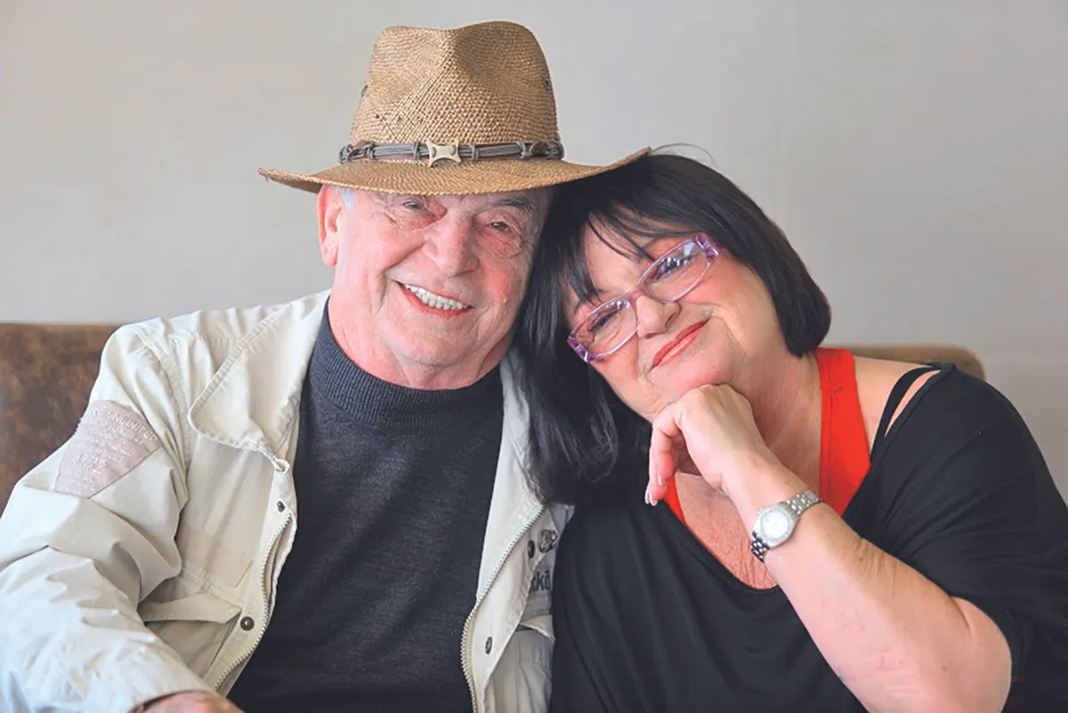 Bodrogi Gyula és Voith Ági közös fotója