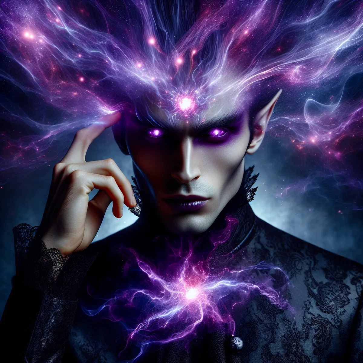 Energiavámpírról készült AI fotó. 