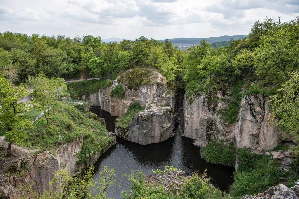 Megyer-hegyi tengerszem.