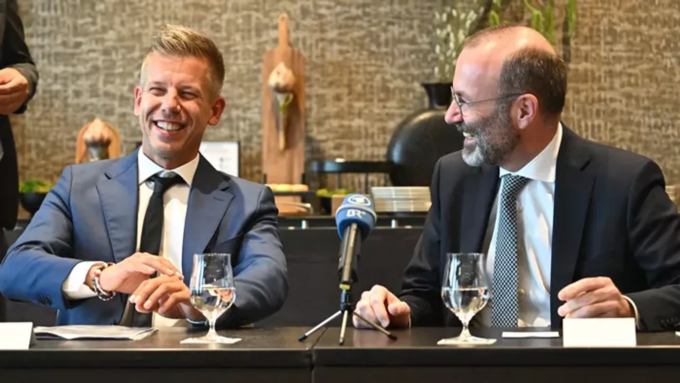 "Kamuprogram ide vagy oda, Manfred Weber és a Tisza párt kapcsolata egy igazi brüsszeli love story"