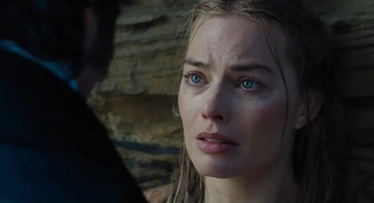 Az Üvöltő szelek női főszereplője, Margot Robbie, mint Cathy