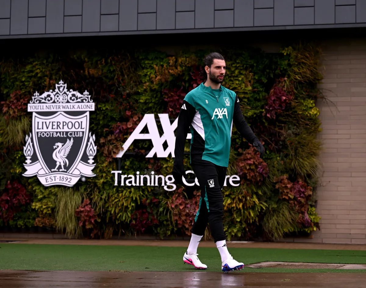 Szoboszlai Dominik a múlthéten a fehér Nike Tiempo stoplisban edzett